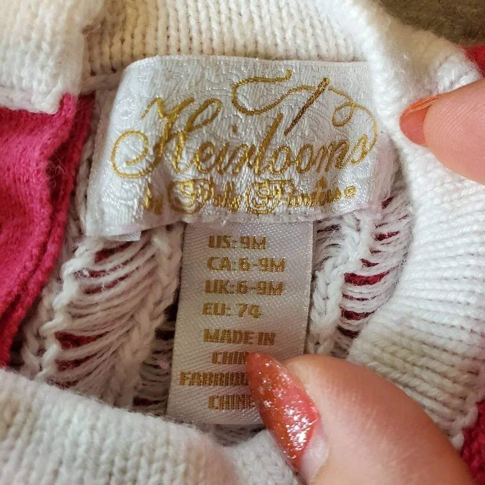 Heirloom‎ Polly Flinders Pink Sweater Dress